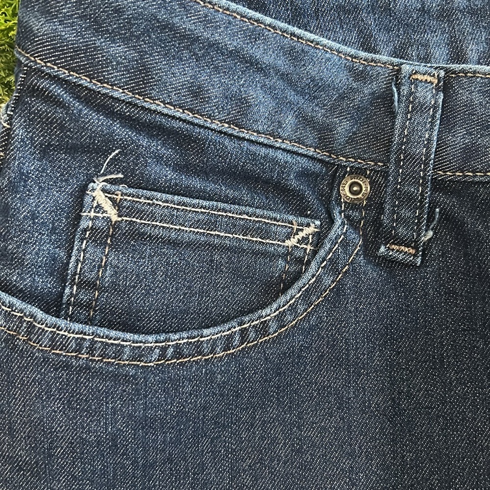 NWOT Lee Riders Women's 16 Petite Denim Blue Jeans Straight Leg Classic - Picture 10 of 10